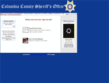 Tablet Screenshot of p2c.columbiacountyso.org